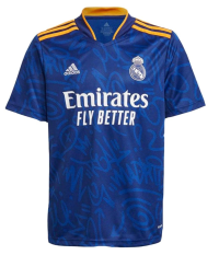 adidas Real Madrid Youth Away Jersey (US, Alpha, Small, Regular, Polyester)