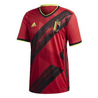 Belgium Euro 2020 Home Jersey by Adidas (Medium) Red