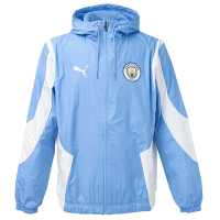 PUMA Men's Soccer Manchester City 23/24 Pre-Match Woven Anthem Jacket - rainCELL, warmCELL, windCELL Technologies (as1, Alpha, s, Regular, Regular)
