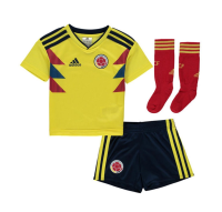 adidas Colombia Home MINIKIT (as1, Age, 3_Years, 3T) Yellow/Navy