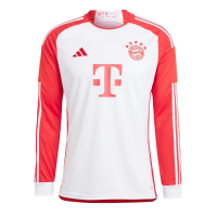 adidas FC Bayern Men's Home Jersey Long Sleeve Fanatic 23/24 (US, Alpha, XX-Large, Regular, Regular) White