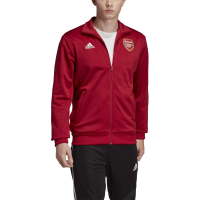 adidas 2019-2020 Arsenal 3 Stripe Track Jacket (Active Maroon) (S)