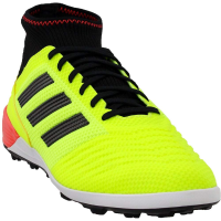 adidas Predator Tango 18.3 Turf Soccer Shoe (mens) Solar Yellow/Core Black/Solar Red 11.5
