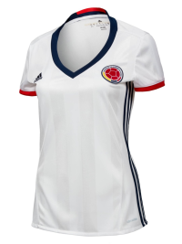 adidas Colombia Home Women's JERESY (as1, Alpha, x_s, Regular, Regular, XS) White