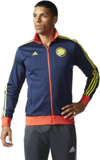 Adidas Mens Colombia Track Top (Blue) (XL)