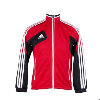 adidas Training Jacket Condivo 12 Red/Black Youth (US, Alpha, Small, Regular, Red/Black/White)