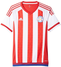 Adidas Paraguay Home Jersey-WHITE (M)