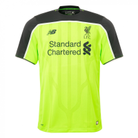 New Balance Liverpool FC 2016/17 Short Sleeve Third Jersey - Adult - Toxic - Large