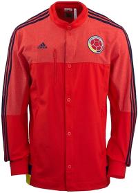Adidas 2015/16 Colombia Anthem Home Jacket [RED] (S)