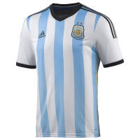 adidas Argentina Men's Authentic Home Jerssey (S) White/Blue