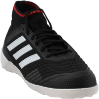 adidas Indoor Predator Tango 18.3 Soccer Shoe (unisex-adult) core black/white/solar red 10.5 M US Big Kid