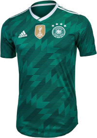 Adidas Germany Away Authentic Jerseys (X-Large)