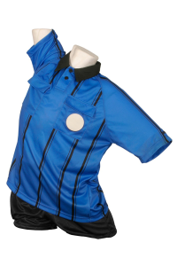 Kwik Goal Premier Referee Jersey, Blue, Medium