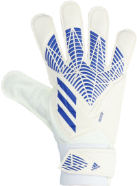 adidas Unisex-Adult Training Predator Goalie Gloves White/Blue 10