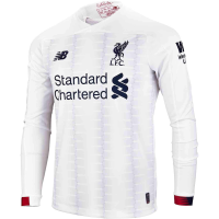New Balance Mens International Soccer 2019-2020 Long Sleeve Jersey Liverpool F.C., Away, Small