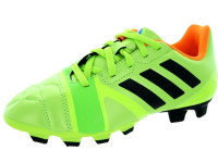 adidas Kids Soccer Shoes Nitrocharge 3 TRX FG Cleats (11K) Green