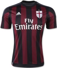 Mens AC Milan Home Jersey 15/16 (XS)