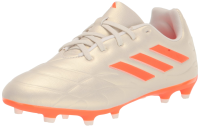 adidas Copa Pure.3 Firm Ground Football Shoe, Off White/Team Solar Orange/Off White, 4.5 US Unisex Big Kid