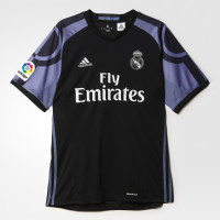adidas Real Madrid Men's Third Jersey 2016-17(Black/Purple)