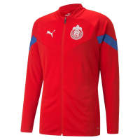 PUMA Men's Standard CHG Training Jacket, Red-Electric Blue Lemonade, X-Large