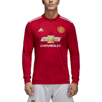 adidas Men's Soccer Manchester United FC Home Jersey Long Sleeve (Small)
