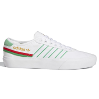 adidas DELPALA x FMF Skate-Inspired Shoes - White-Green 10