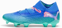 Puma Future 7 Ultimate FG/AG Shoes Formula Pack (Bluemazing-PUMA White-Electric Peppermint, US Footwear Size System, Adult, Men, Numeric, Medium, 7)