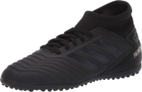 adidas Turf Predator 19.3 Soccer Shoe (unisex-child) Black/Black/Gold Metallic 1.5 Little Kid