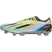 adidas Speedportal.1 FG Men's Soccer Shoes Silver Metallic/Core Black/Solar Yellow (Silver Metallic/Core Black/Solar Yellow, US Footwear Size System, Adult, Men, Numeric, Medium, 9)