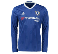 Men's Chelsea FC Home Long Sleeve Soccer Jersey 2016/17