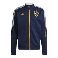 adidas Men's LA Galaxy Anthem Jacket (Navy/White, Small)