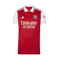 adidas Youth Soccer Arsenal 22/23 Home Jersey (as1, Alpha, l, Regular, Large) Red
