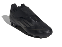 adidas Kids F50 Club Firm Multi Ground Sneaker, Black/Iron Metallic/Gold Metallic, 8 US Unisex Toddler