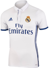 adidas Real Madrid Home 16/17 Authentic Crywht/RawPur Jersey