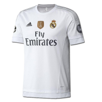 adidas Real Madrid UEFA Champions League Home Jersey 2015-2016 UWC Youth (Youth X-Small)