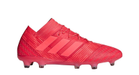 adidas Nemeziz 17.1 Men's Firm Ground Soccer Cleats (10 D(M) US) Red
