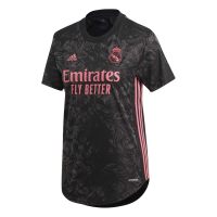 adidas Real Madrid 3rd Women's Jersey 20-21 (2XL) Black