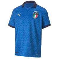 PUMA - Kids FIGC Home Shirt Replica Jr, Size: Large, Color: Team Power Blue/Peacoat