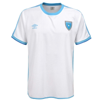 Umbro Men's Guatemala Home 2019 Short Sleeve Soccer Training Jersey Shirt, White Small
