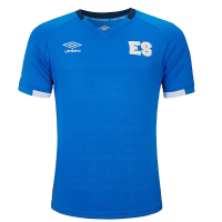 Umbro El Salvador Ninos Home Soccer Jersey (US, Alpha, X-Large, Regular, Polyester) Blue