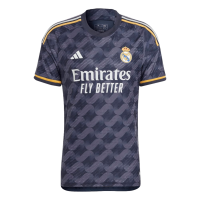 adidas Men's Soccer Real Madrid 23/24 Authentic Away Jersey - High Performance, Heat.RDY Technology (as1, Alpha, l, Regular, Regular)