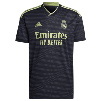 adidas Real Madrid 3RD Men's Jersey 22/23 (3XL) Black