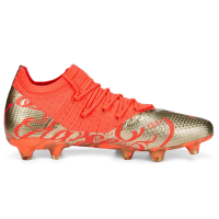 PUMA Mens Nmj X Future Z 1.4 Firm GroundAg Soccer Cleats Cleated,Firm Ground - Orange - Size 11.5 M