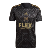 adidas LAFC Men's Authentic Home Jersey 2022/23 (US, Alpha, Small, Regular, Regular, Black)