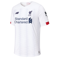 New Balance Mens International Soccer 2019-2020 Short Sleeve Jersey Liverpool F.C., Away, Large