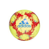 adidas Performance Confederations Cup Glider Soccer Ball, White/Power Red/Clear Grey, Size 1