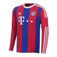 adidas Bayern Munich 2014/2015 LS Home Jersey