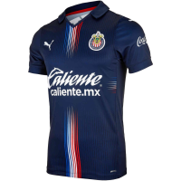 PUMA Mens Chivas Alternative Soccer Jersey (as1, Alpha, 3X_l, Regular, Regular, Standard, Navy)