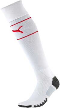 PUMA ARSENAL HOME SOCKS (WHITE/RED) (7-9)