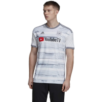 adidas Mens 2019/20 Los Angeles FC LAFC Away Replica Jersey XXL (White/Gray)